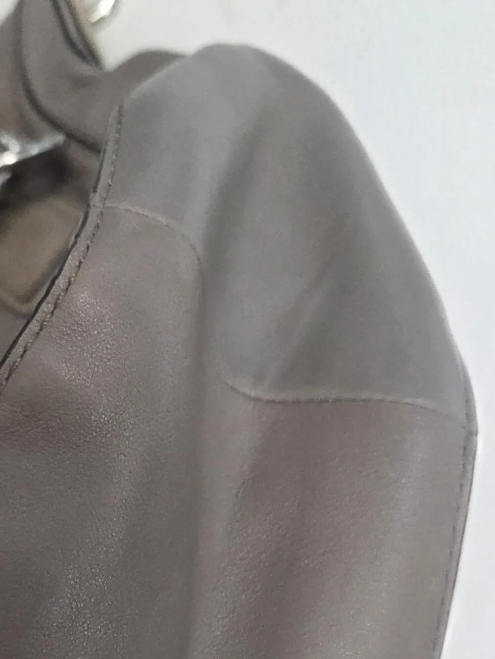 Coach Kristin 19295 Taupe Convertible Hobo Satchel Bag